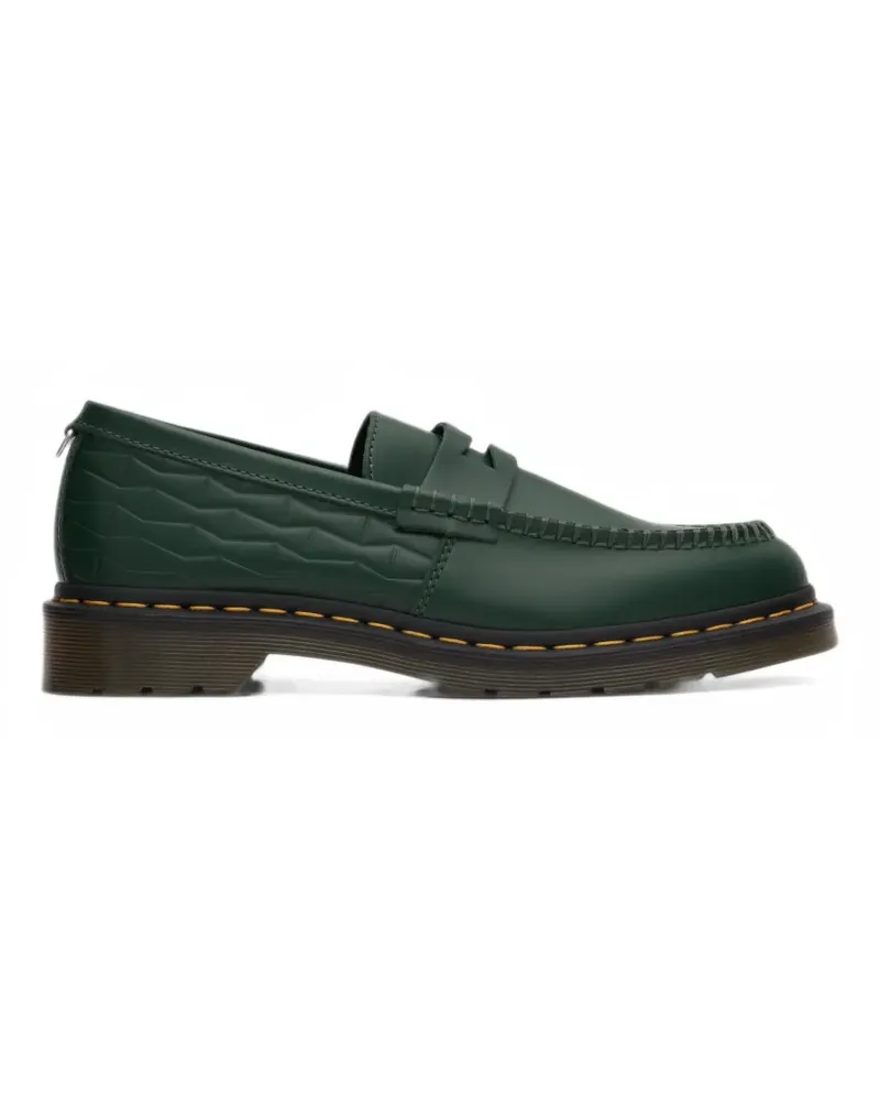 Dr.Martens x Wasted Youth Penton smooth leather loafers - Grün Grün