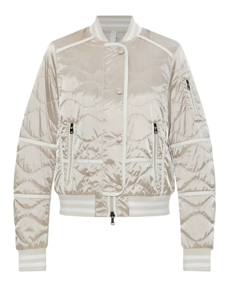 Bogner Lia quilted zip jacket - Nude Nude