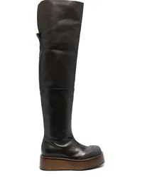 Bally Irenne Plateau-Stiefel Braun