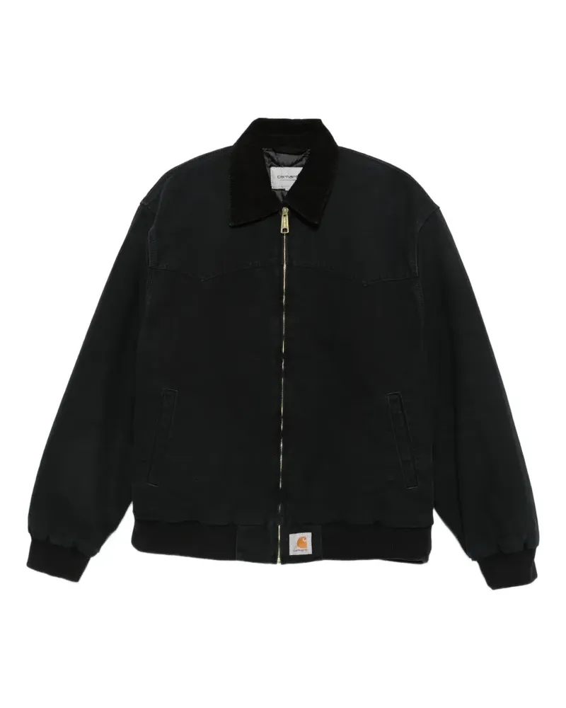 Carhartt WIP Jacke mit Cordkragen - Schwarz Schwarz