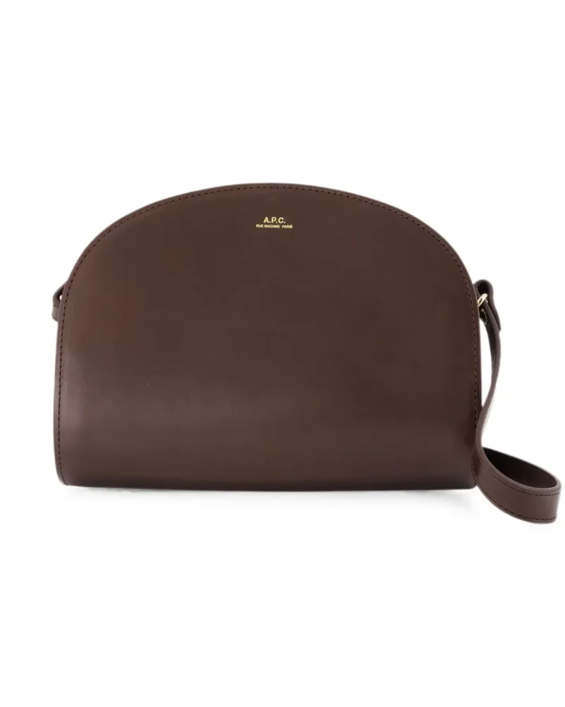 A.P.C. Demi Lune cross body bag - Braun Braun