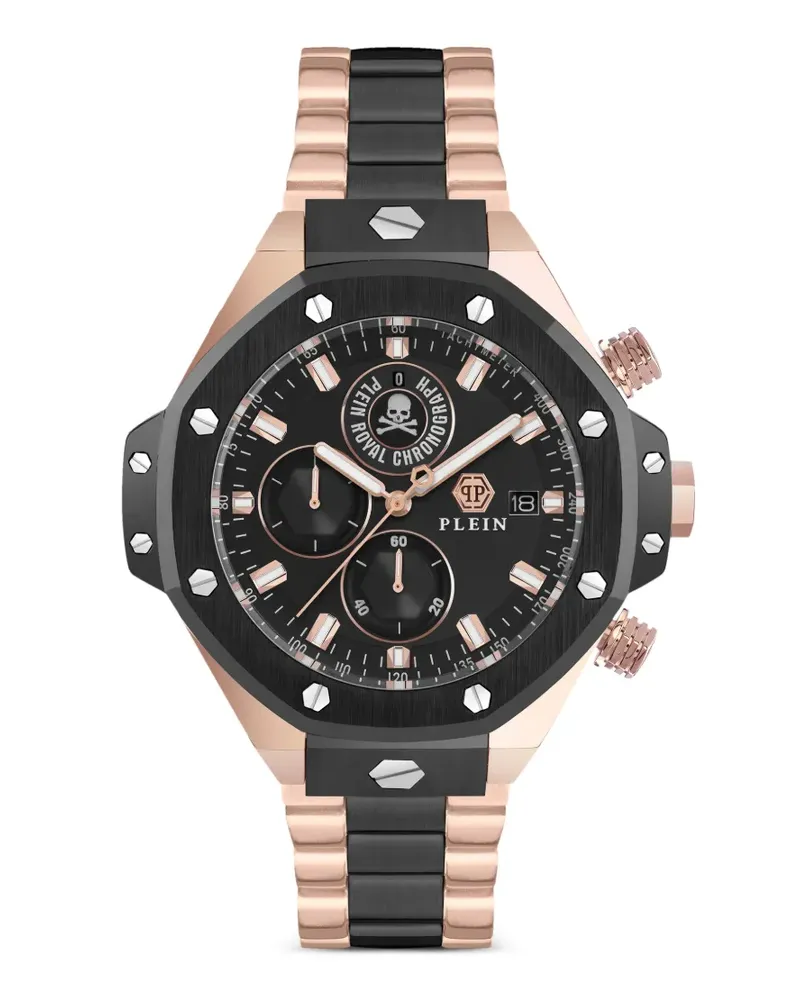 Philipp Plein Plein Chrono Royal Armbanduhr 46mm - Schwarz Schwarz