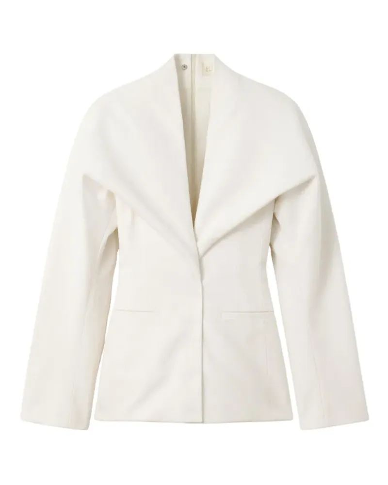Jacquemus The Arlésien Caprihose - Weiß Weiß