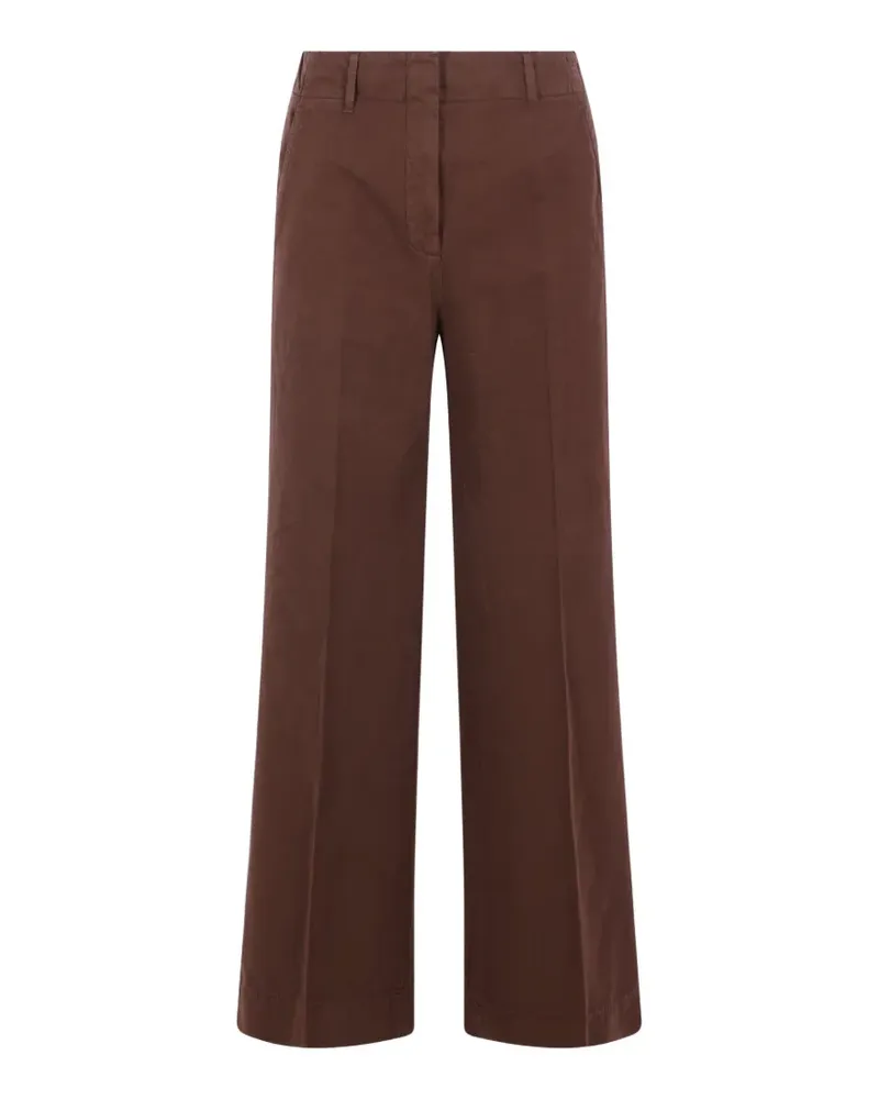 Incotex wide-leg trousers - Braun Braun