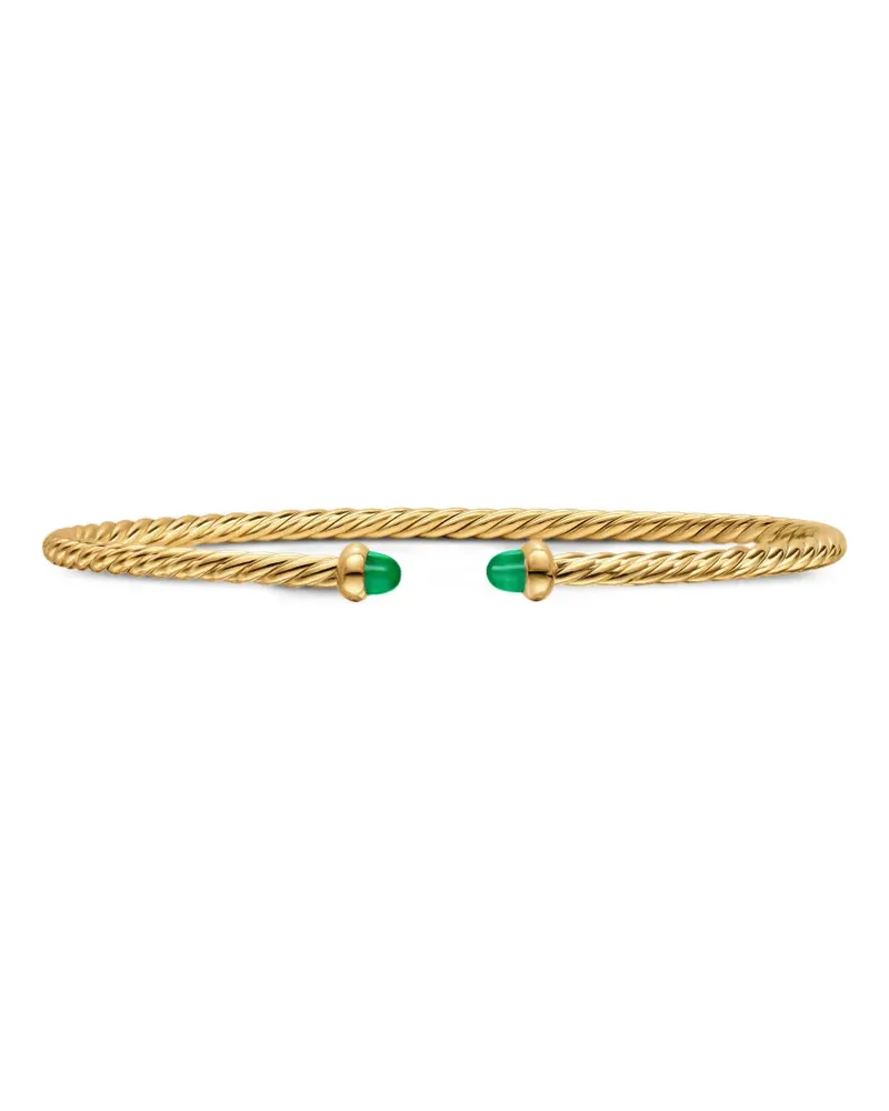 David Yurman micro Cablespira® flex bracelet - Gold Gold