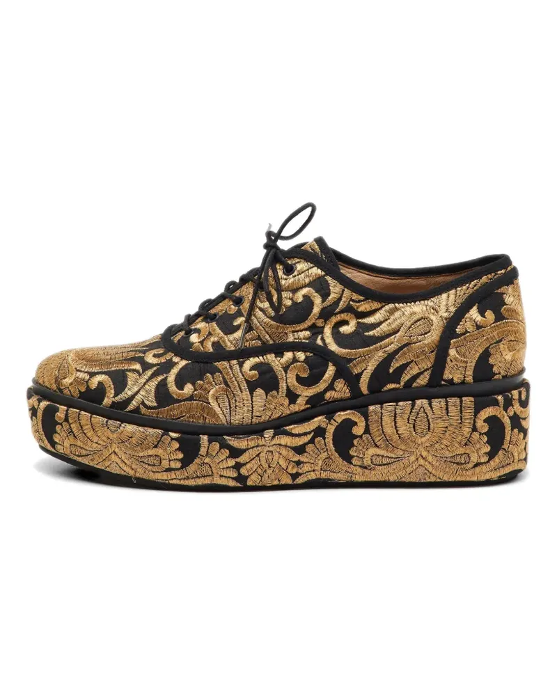 Tory Burch Arden Oxford-Schuhe - Gold Gold