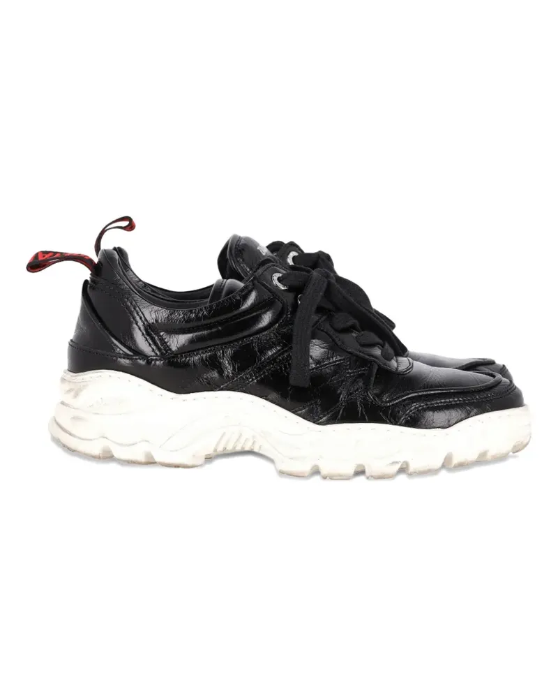 Zadig & Voltaire Blaze Crush leather sneakers - Schwarz Schwarz