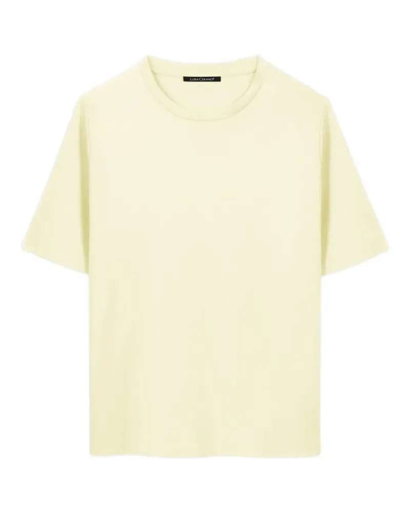 Luisa Cerano basic T-shirt - Gelb Gelb