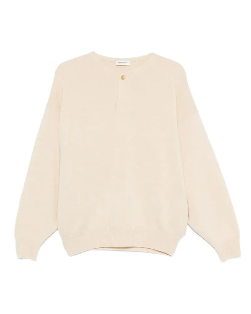 Fear of God Klassischer Pullover - Nude Nude