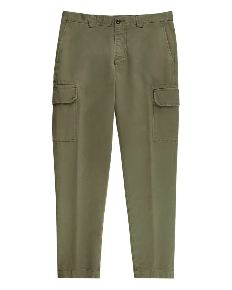 Incotex Klassische Cargohose - Grün Grün