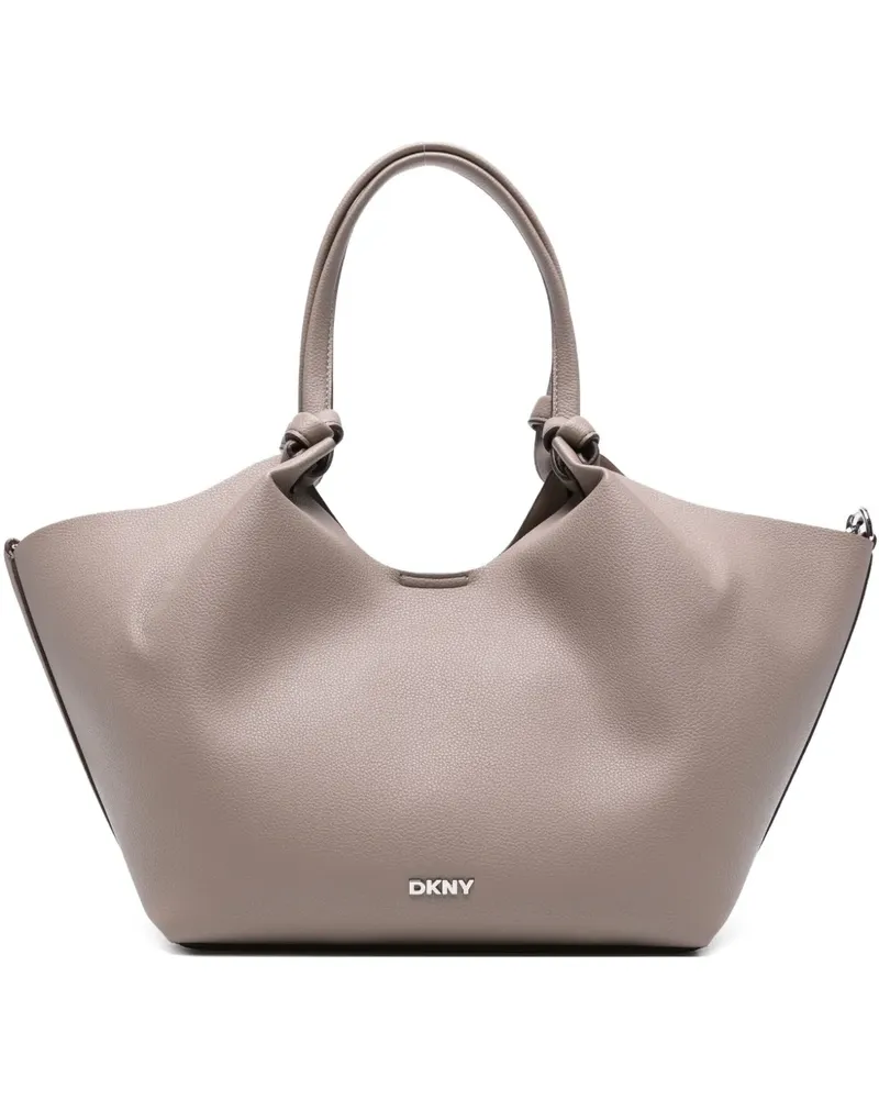DKNY Mittelgroßer Paula Commuter Tote Bag - Nude Nude