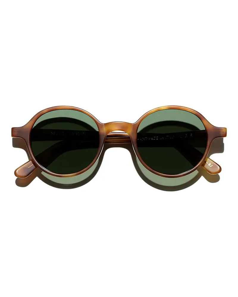 L.G.R. Runde Reunion Sonnenbrille - Braun Braun