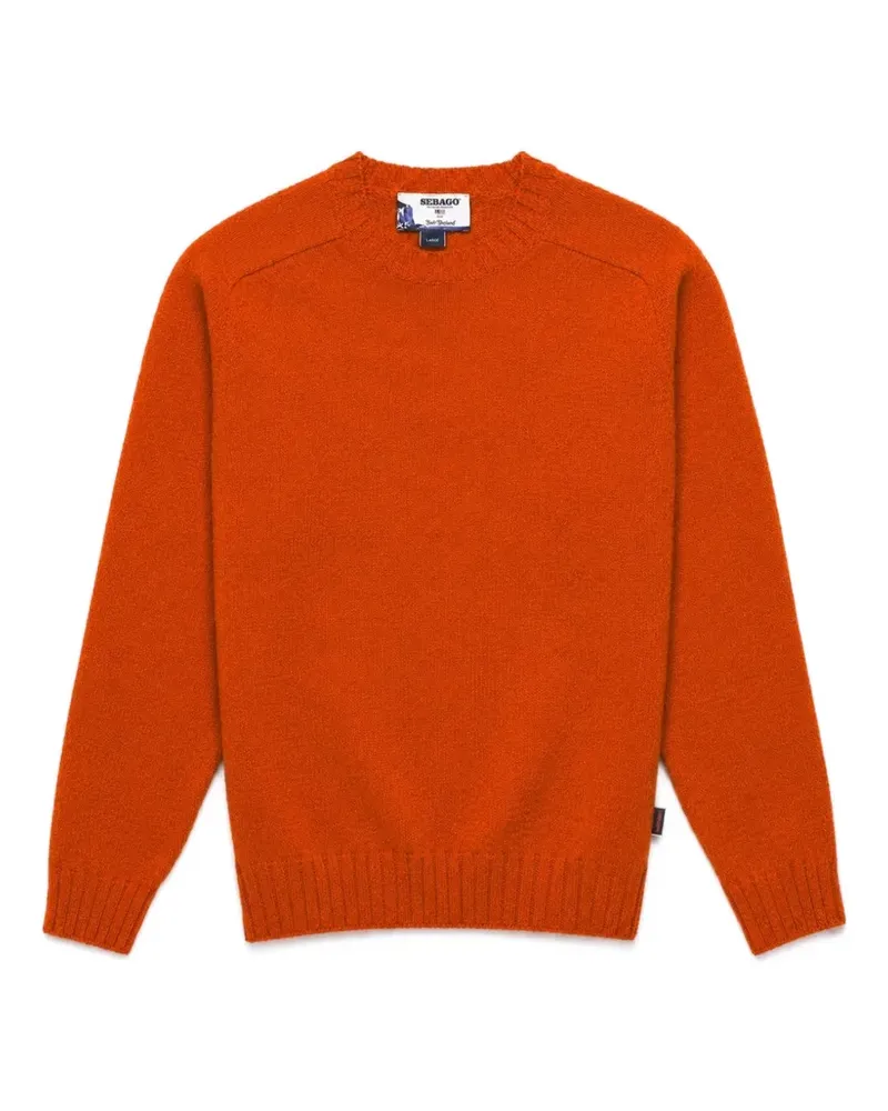 Sebago Gilead Pullover mit rundem Ausschnitt - Orange Orange