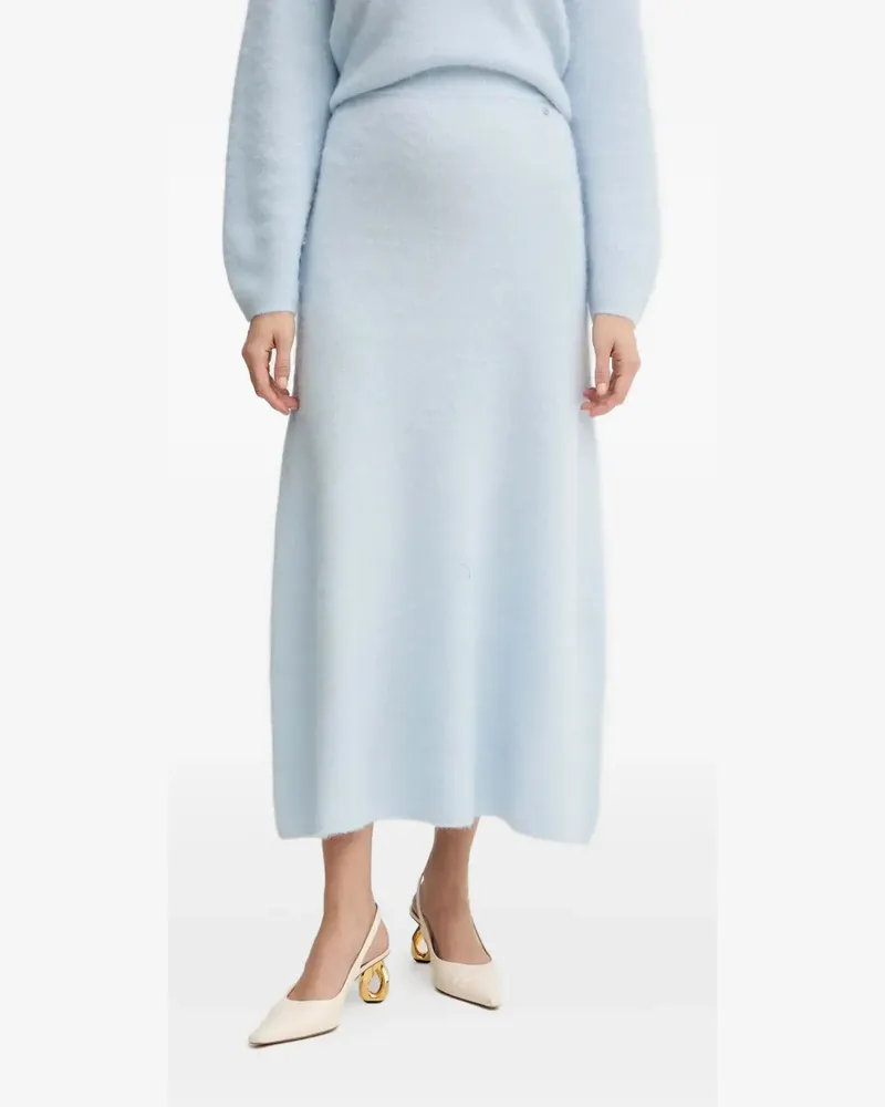 HUGO BOSS Fici A-line midi skirt - Blau Blau