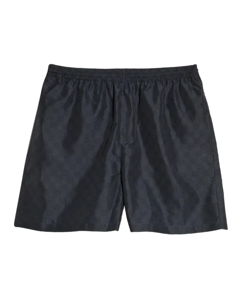 Gucci Badeshorts aus GG Supreme - Schwarz Schwarz