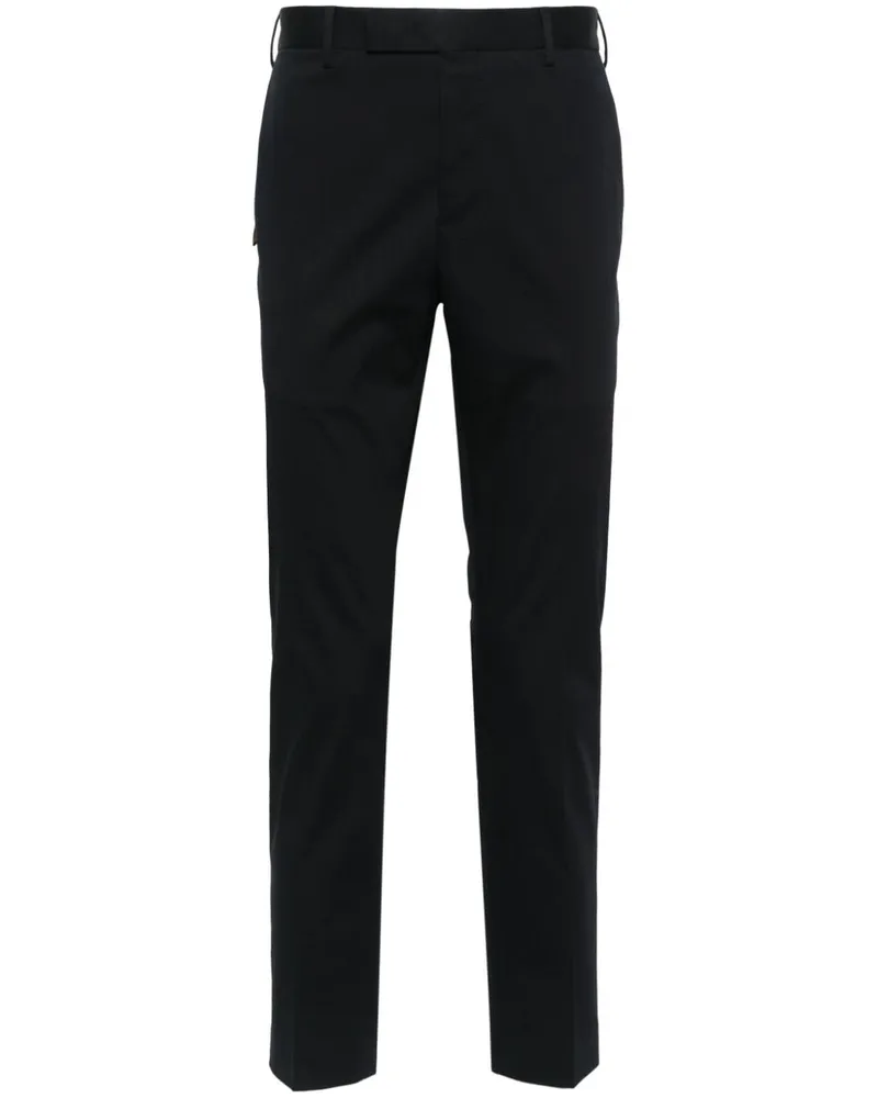 PT TORINO Slim-Fit-Hose mit Bügelfalten - Blau Blau