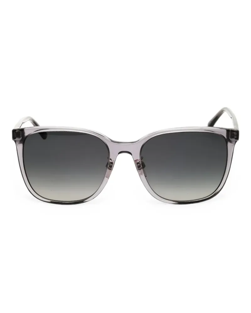 Emporio Armani rectangle-frame sunglasses - Grau Grau
