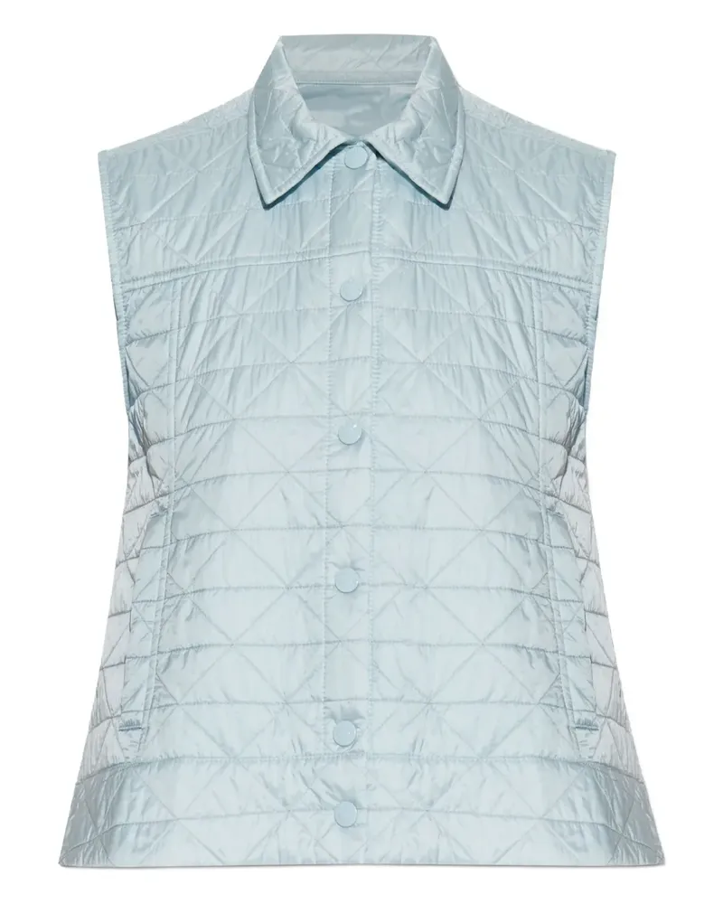 Moncler Gesteppte Weste - Blau Blau
