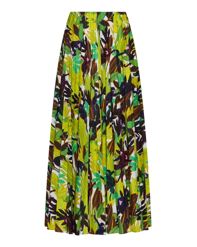 Valentino Garavani Rock mit Print - Grün Grün