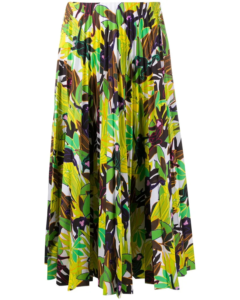 Valentino Garavani Rock mit Print - Grün Grün