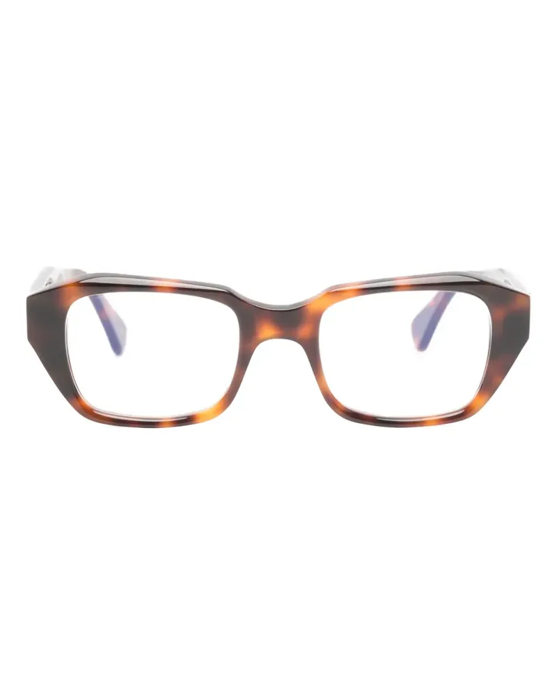 L.G.R. Egypt rectangle-frame glasses - Braun Braun