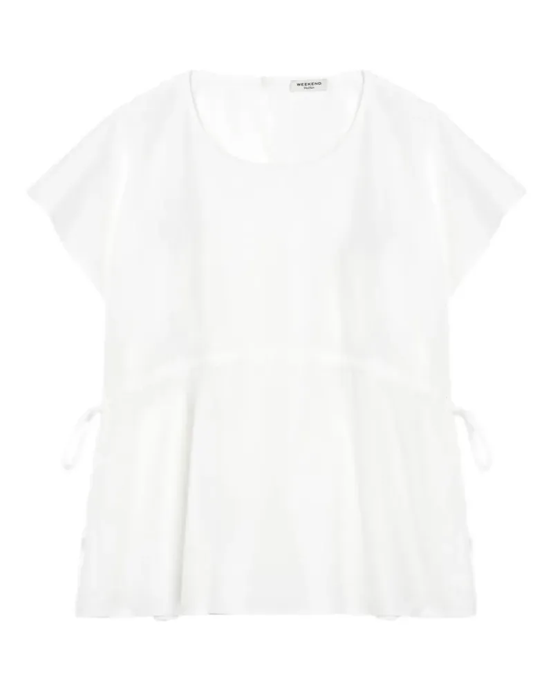 Max Mara cotton poplin blouse - Weiß Weiß
