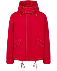 STUDIO TOMBOY Kapuzenjacke mit Stehkragen Rot