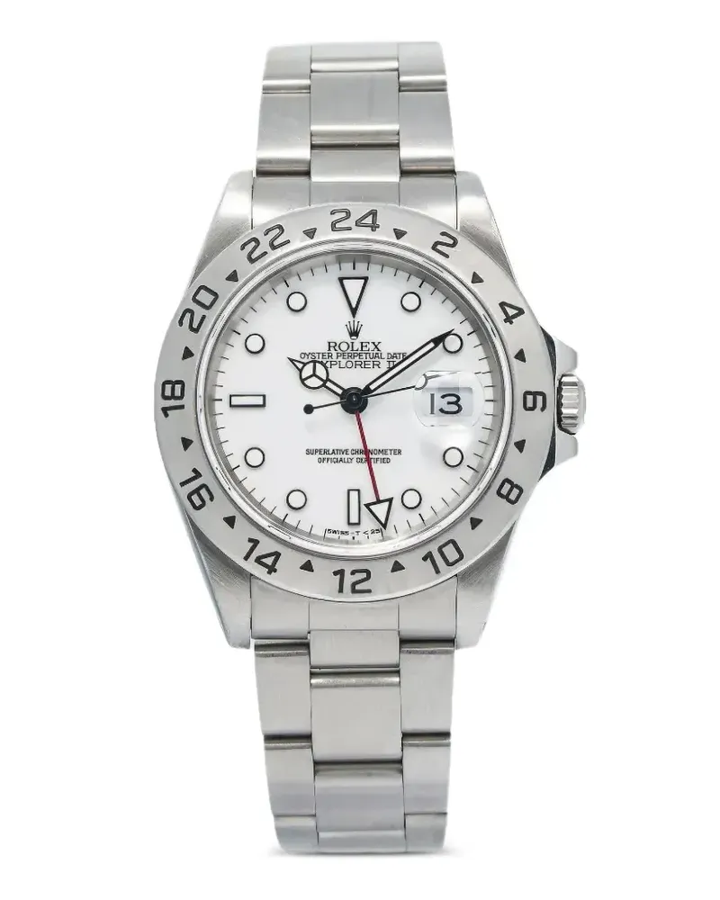 Rolex 1989–2011 Explorer II 40mm watch - Weiß Weiß