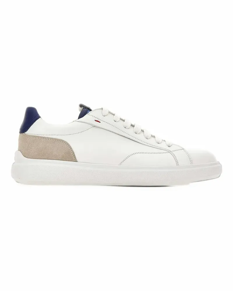 Peuterey Quarter leather low-top sneakers - Weiß Weiß