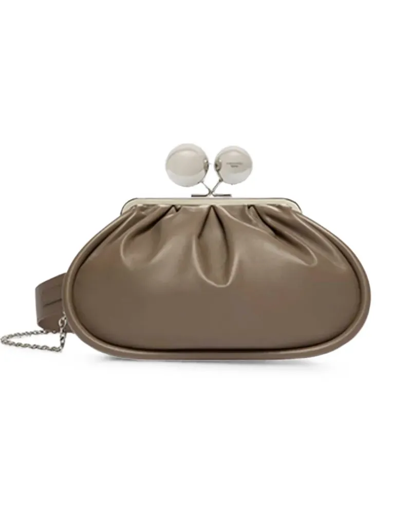 Max Mara Mittelgroße Pasticcino Clutch - Nude Nude