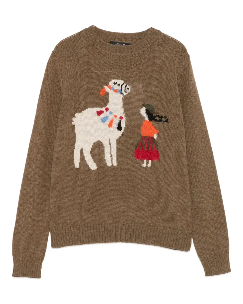 Max Mara Nitra Pullover - Braun Braun
