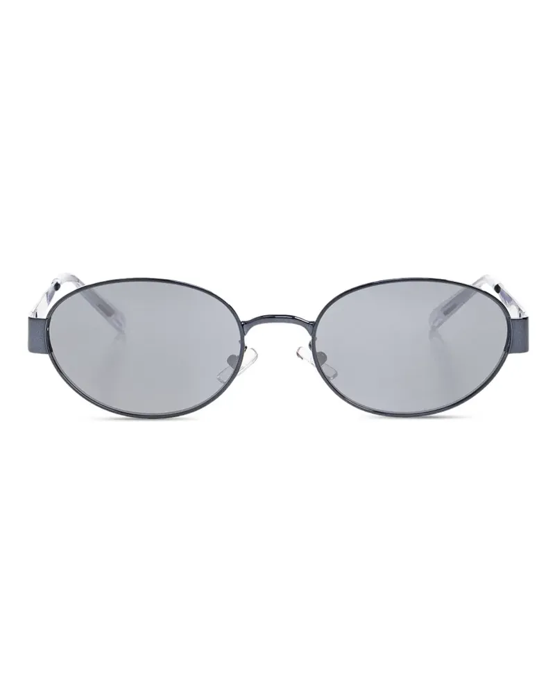 Tory Burch Sonnenbrille mit ovalem Gestell - Grau Grau