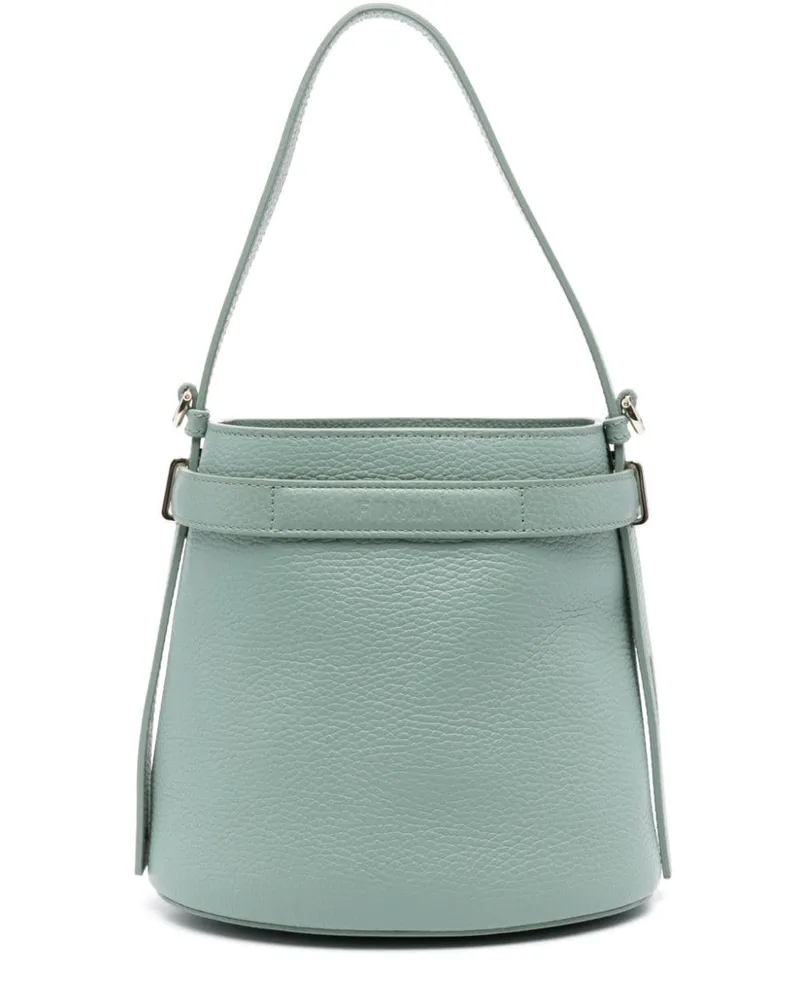 Furla Beuteltasche mit Logo-Prägung - Grün Grün