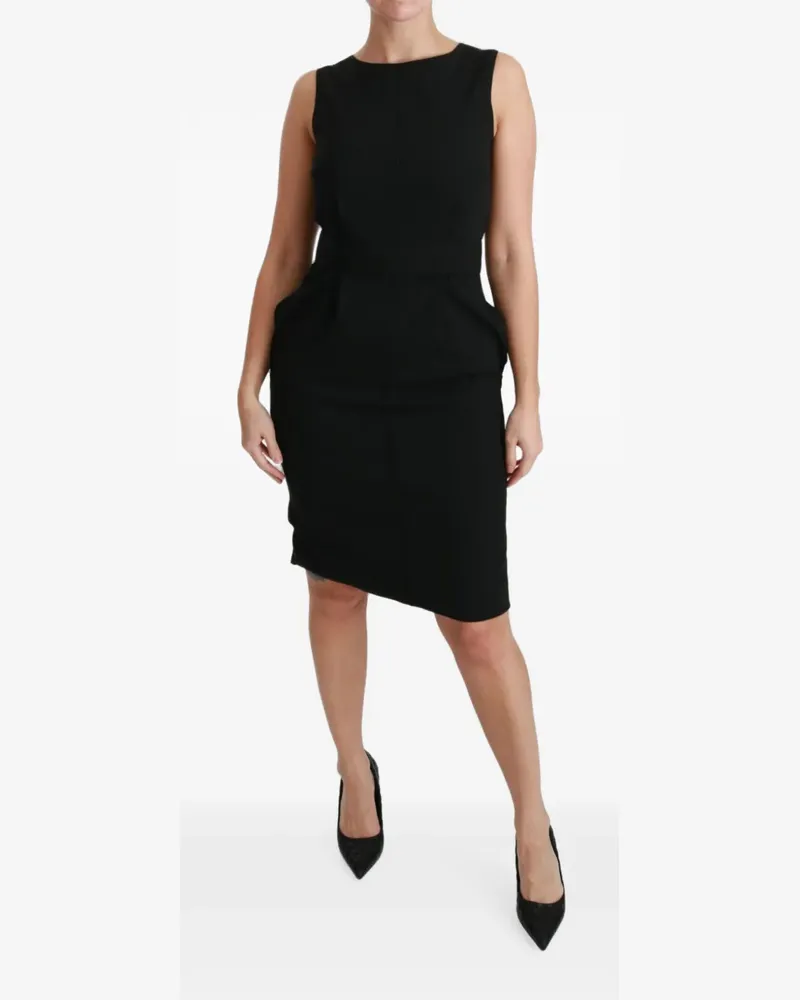 Dolce & Gabbana Ärmelloses Minikleid - Schwarz Schwarz