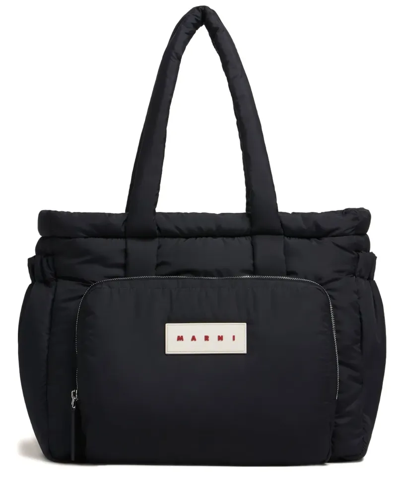 Marni Lockere Tote Bag - Schwarz Schwarz