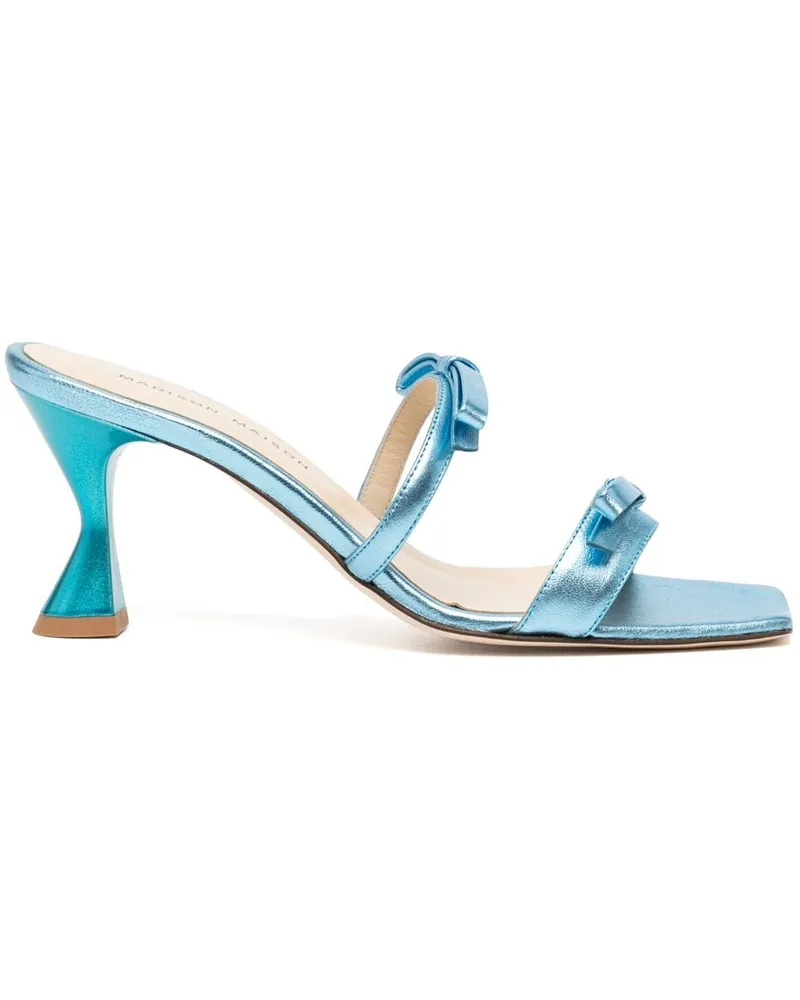 MADISON.MAISON Sandalen im Metallic-Look 80mm Blau