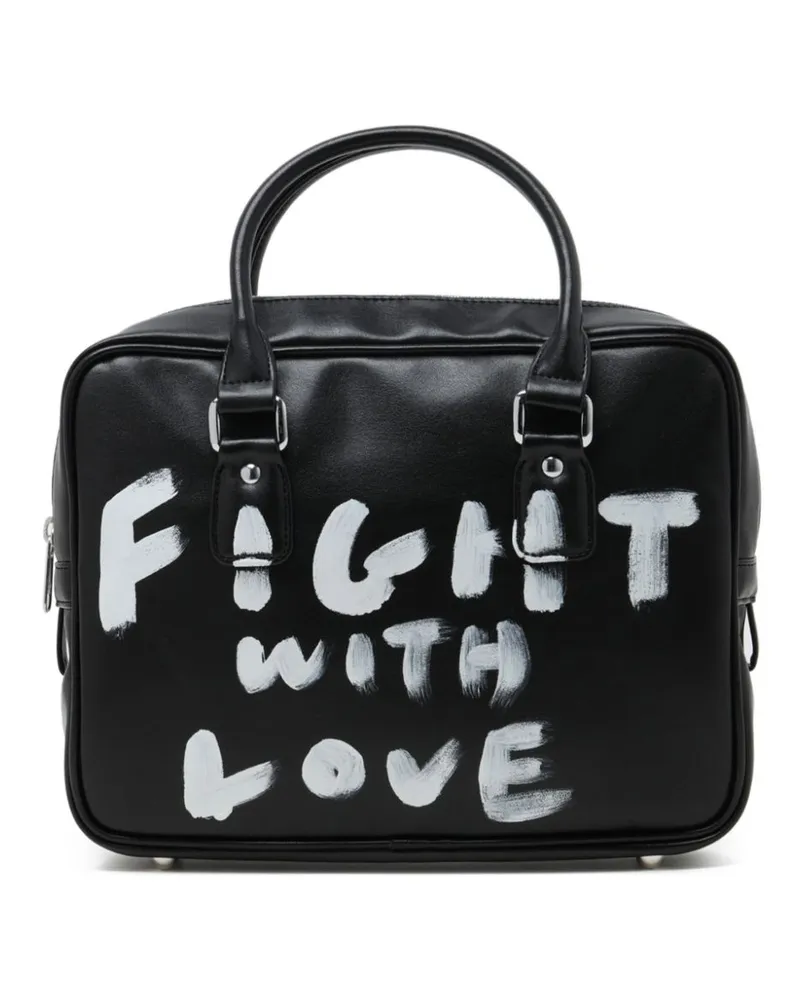 Comme des Garçons Lovely Rebel Tote Bag - Schwarz Schwarz