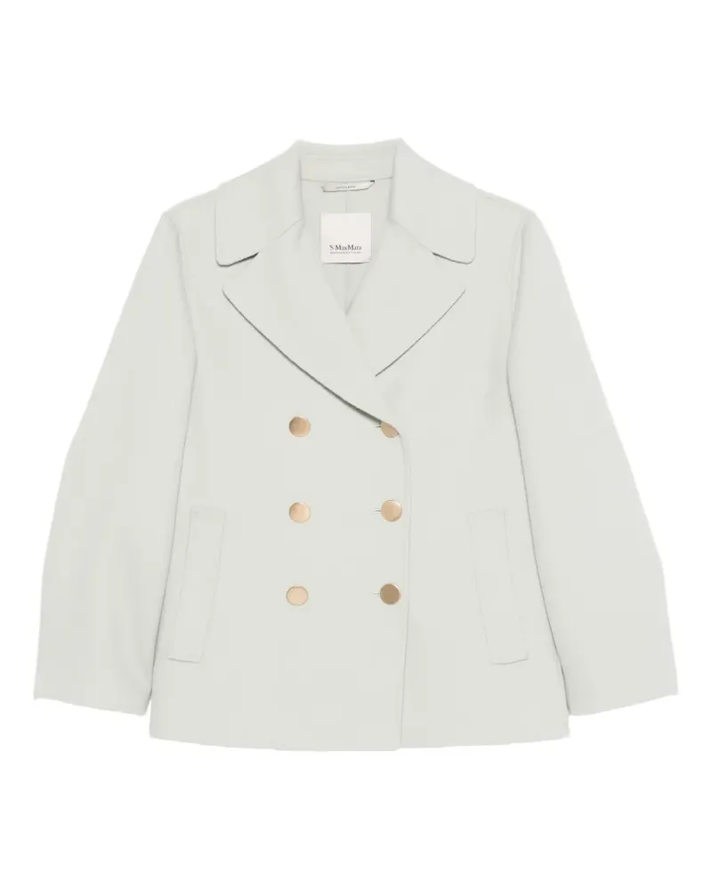 Max Mara double-breasted peacoat - Grün Grün