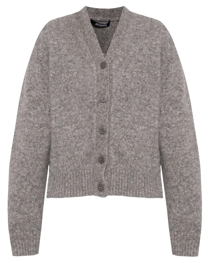 Jacquemus The  Cardigan - Grau Grau