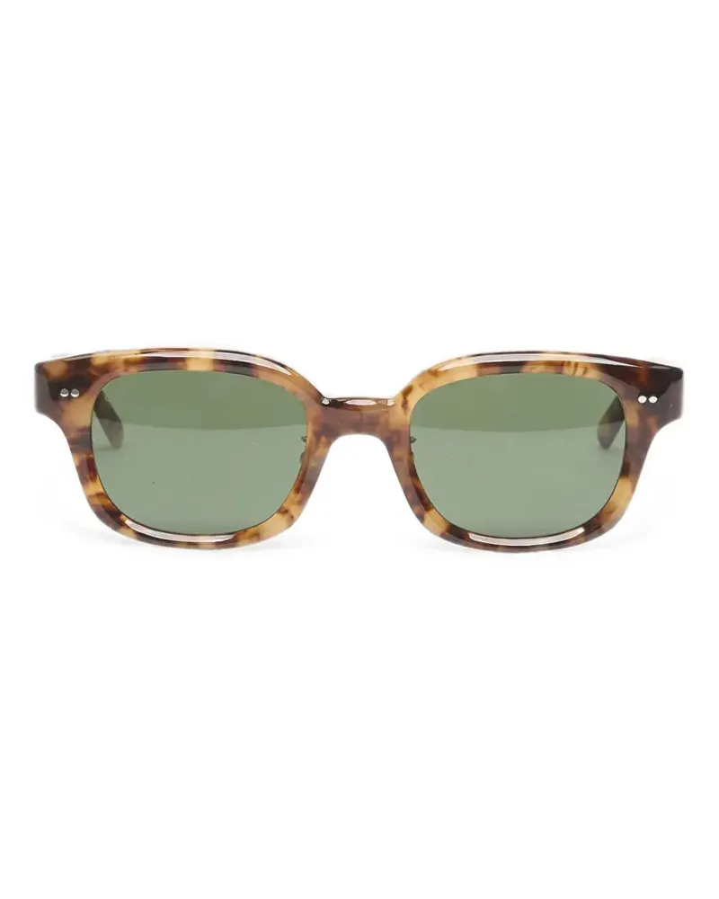 AKILA Atlas Sonnenbrille mit eckigem Gestell - Braun Braun