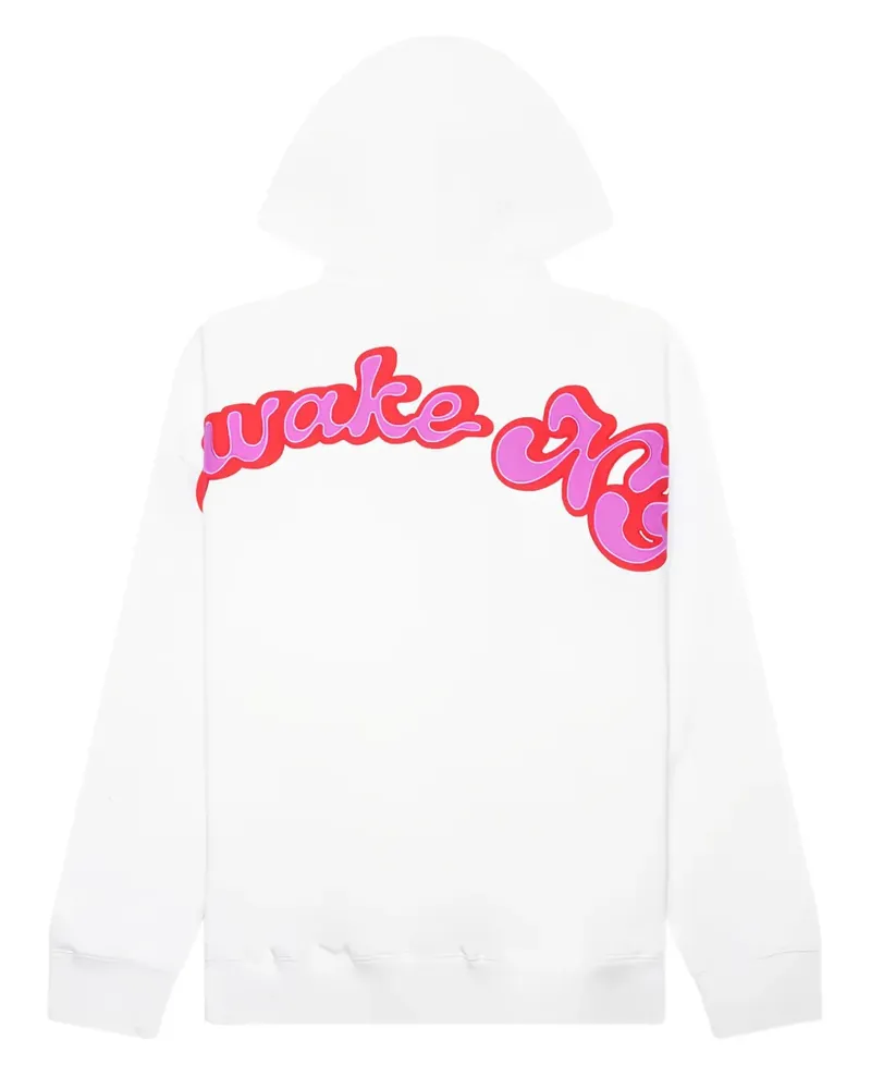 AWAKE NY Hoodie mit Logo - Weiß Weiß