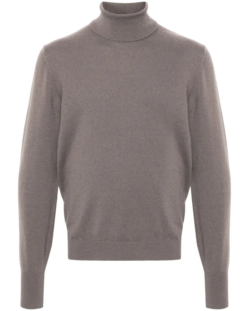 Drumohr  Klassischer Kaschmirpullover - Braun Braun