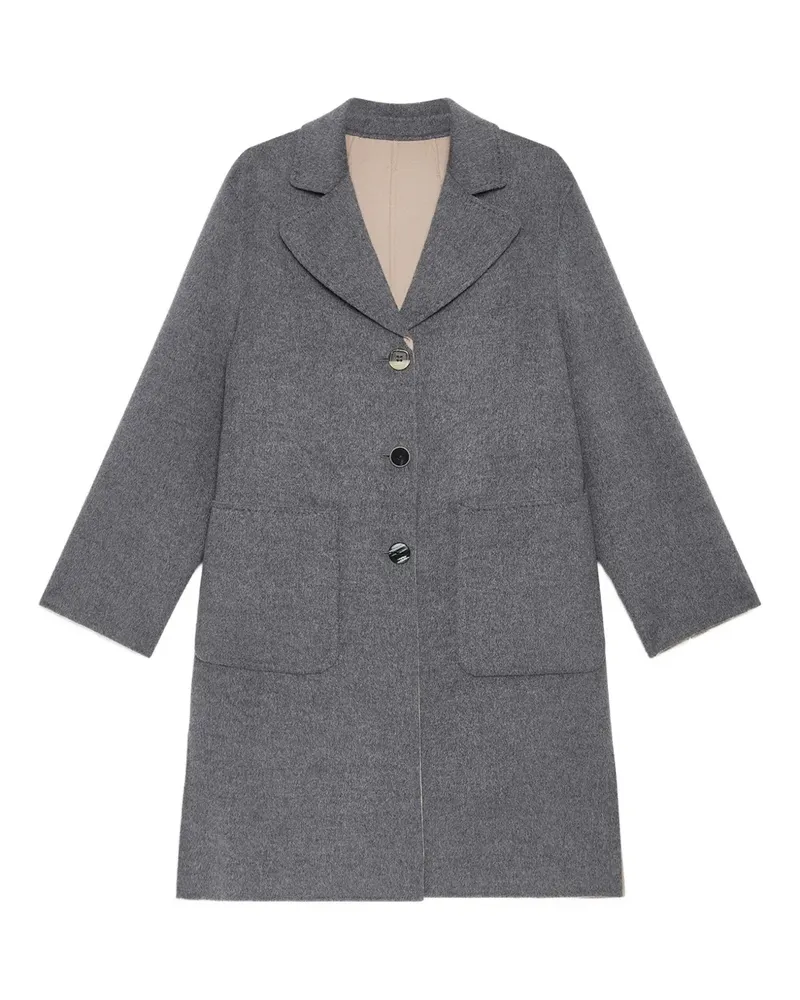 Maliparmi Mantel mit aufgesetzten Taschen - Grau Grau
