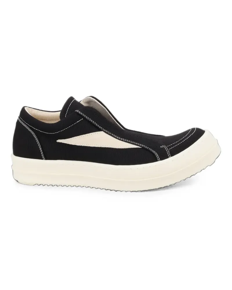 DRKSHDW by Rick Owens Vintage contrast-stitch slip-on sneakers - Schwarz Schwarz