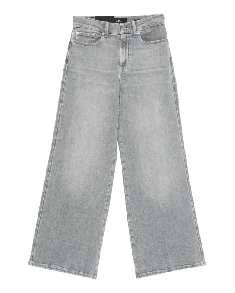 7 for all mankind Lotta cropped jeans - Grau Grau