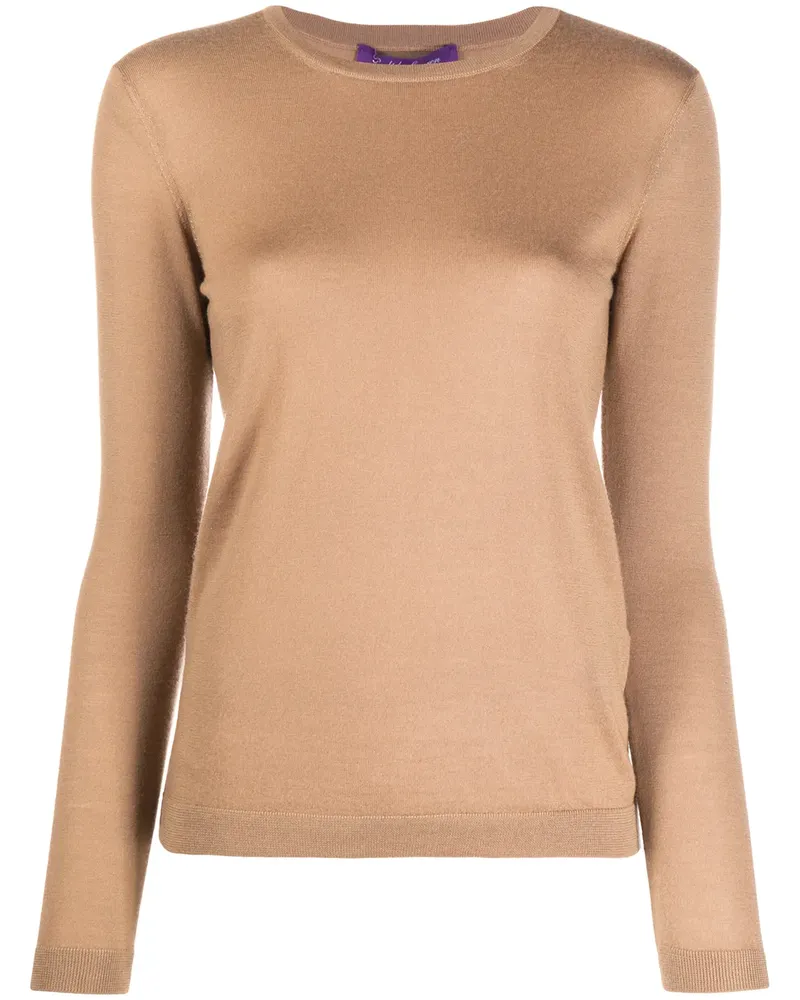 Ralph Lauren Klassischer Kaschmirpullover - Braun Braun