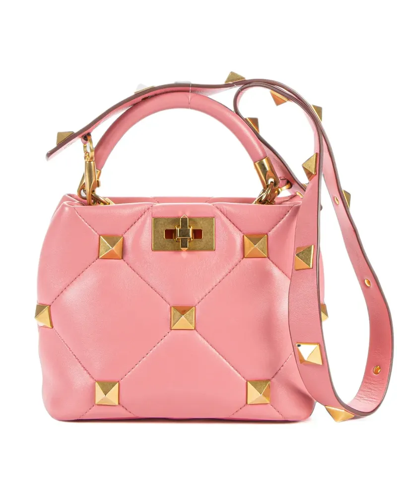 Valentino Garavani Roman Stud mini bag - Rosa Rosa