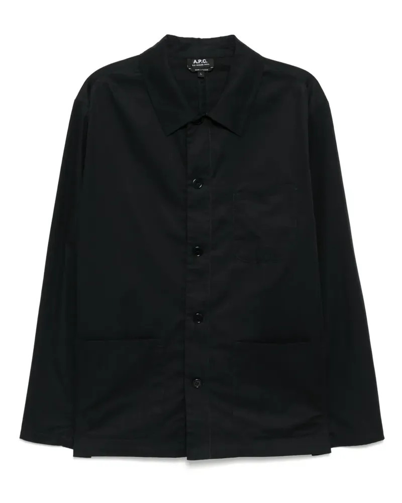 A.P.C. Lazare Hemdjacke - Blau Blau
