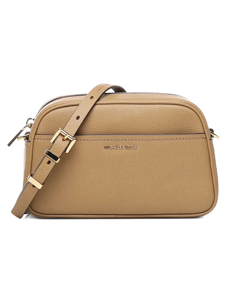Michael Kors small Jet Set Camera leather cross body bag - Nude Nude