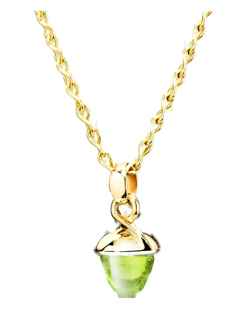 TAMARA COMOLLI 18K yellow gold Mikado peridot pendant Gold